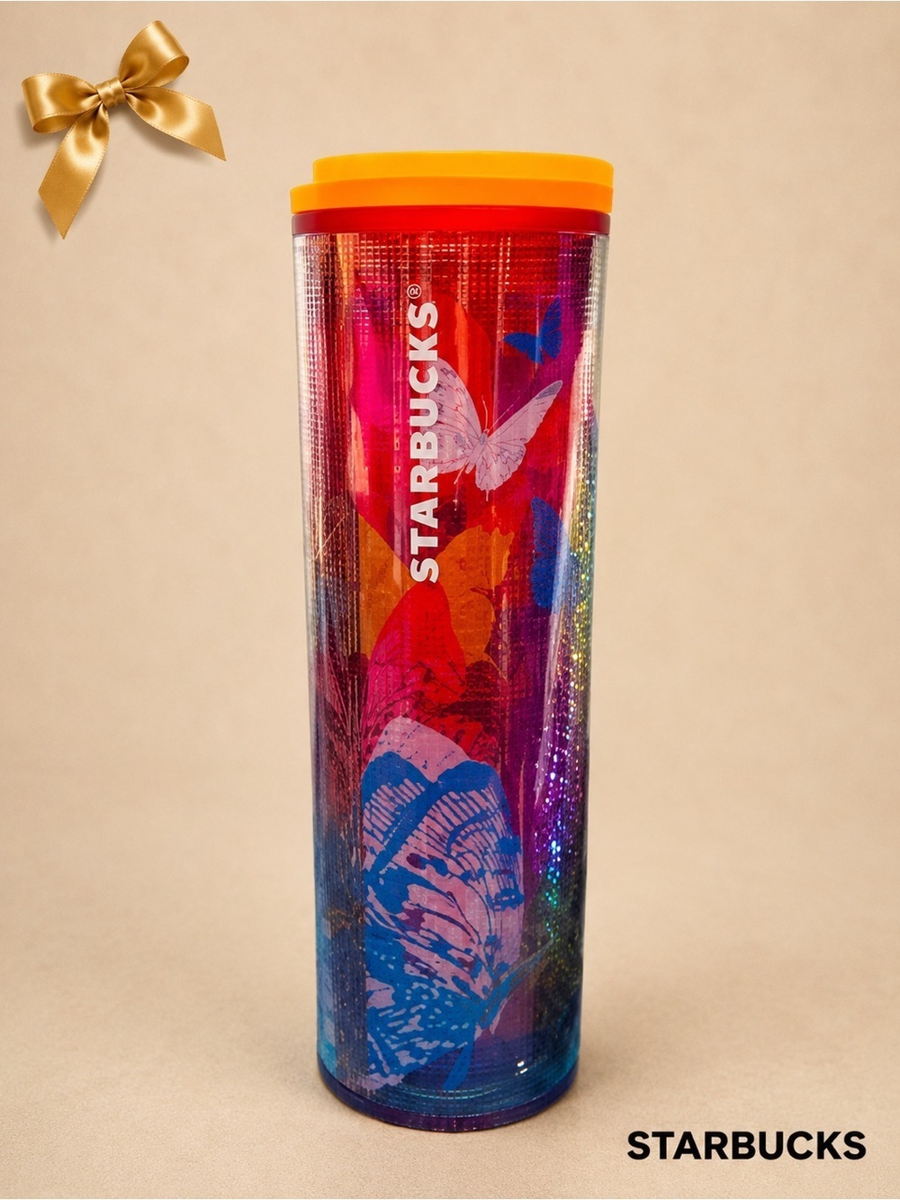 Starbucks Spring Butterfly Tumbler 16oz NWOT 2022